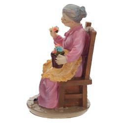 GAEM Фигурка декоративная "Бабушка/Дедушка", L10 W10 H16,5 см, 2в.