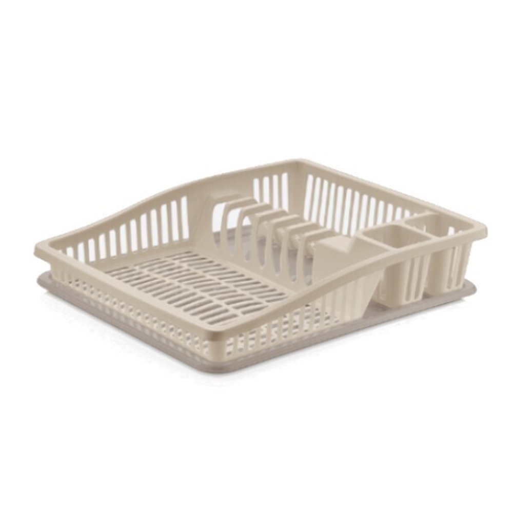 Сушка для посуды "Степ" маленькая слоновая кость