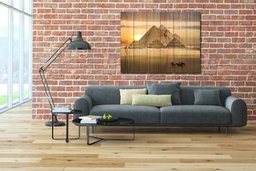 Панно из дерева Pyramids Of Gizeh Fantasy