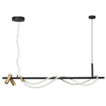 Подвесной светодиодный светильник Odeon Light CORDA 4397/30L