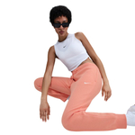 Баскетбольные женские штаны Nike Sportswear Phoenix Fleece Pants Orange