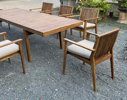 Обеденная группа из акации MONA XL