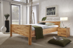Кровать из массива дуба Ланс