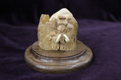 Визитница "Мамонты"