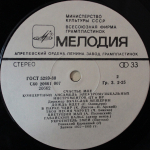 Концертный Ансамбль Электромузыкальных Инструментов ЦТ и ВР / Счастье Мое — Мелодии Прошлых Лет (LP)