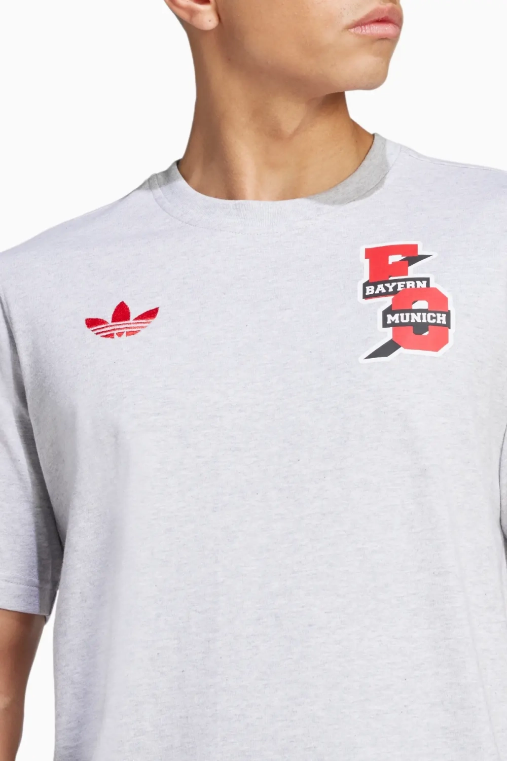 Футболка adidas FC Bayern 24/25 VRCT - серый