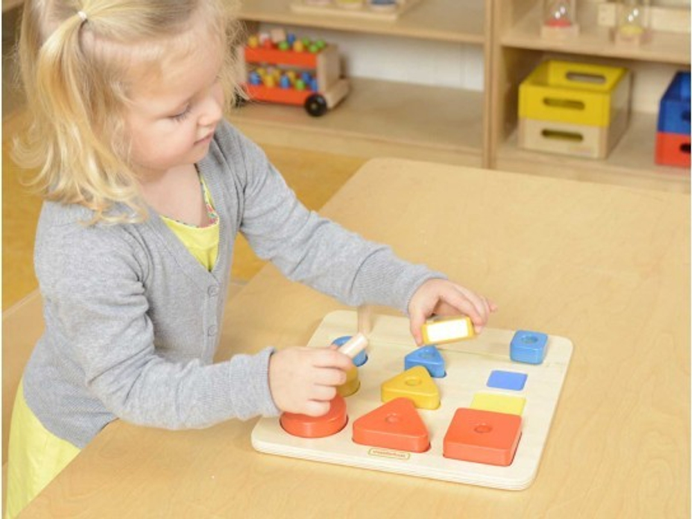 Геометрические формы и стержни