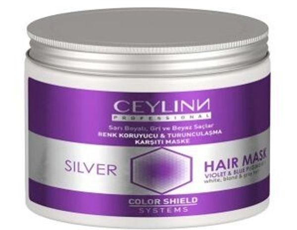 Маска для волос CEYLINN SILVER, 500 мл