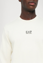 EA7 Emporio Armani UNISEX - Толстовка - ванильный лед/молоко