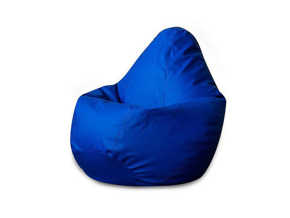 Кресло мешок груша Фьюжн L синее