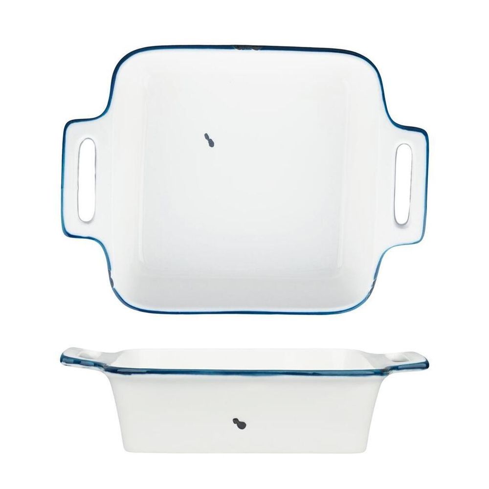 Блюдо прямоугольное 22*16,9 см h5,2 см 900 мл с ручками   P.L. Proff Cuisine [2]