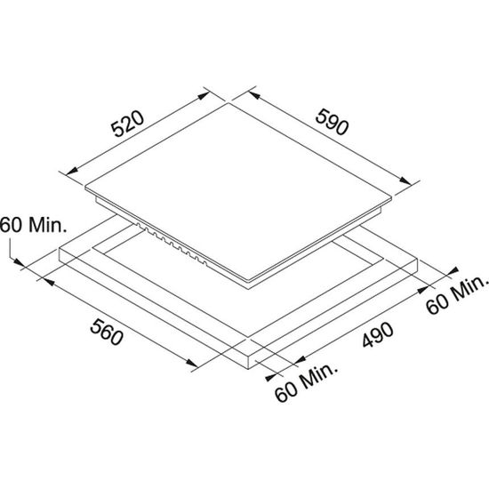 Электрическая варочная панель FRANKE FHR 603 C TD BK