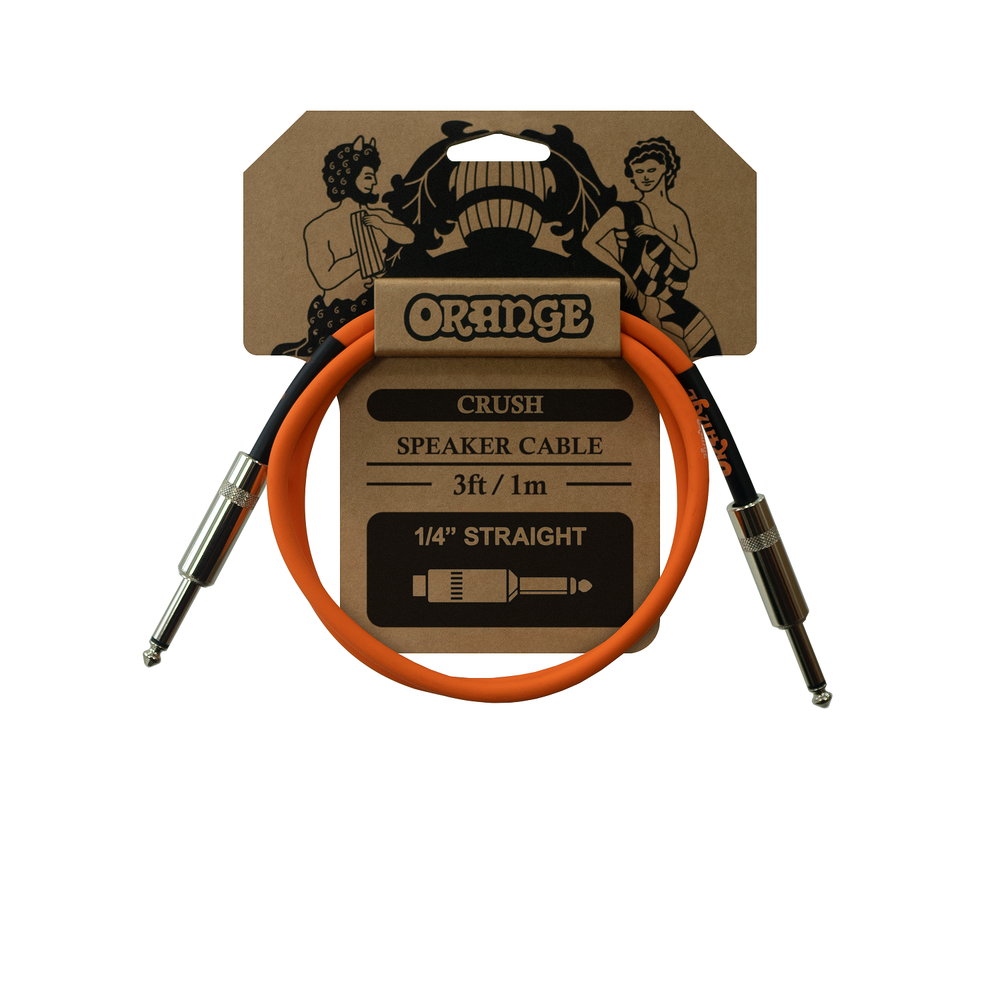 Orange Crush 3ft Speaker Cable Jack to Jack