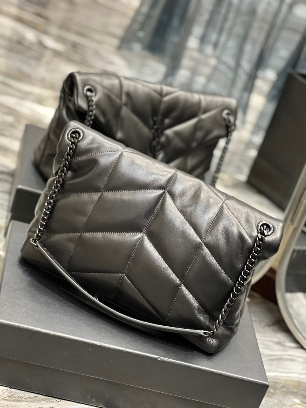 Saint Laurent Loulou Puffer Bag 35 cm