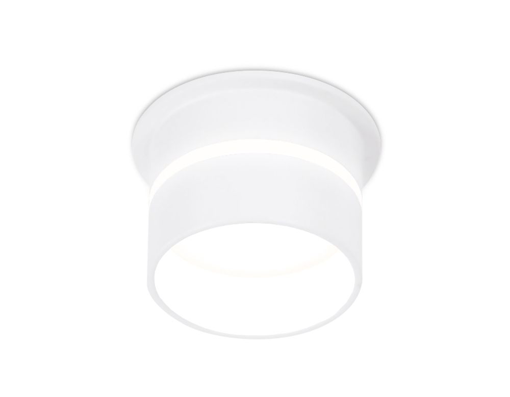 Встраиваемый точечный светильник TN195 WH/S белый/песок GU5.3 D70*60