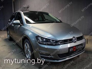 Реснички на фары для Volkswagen Golf 7