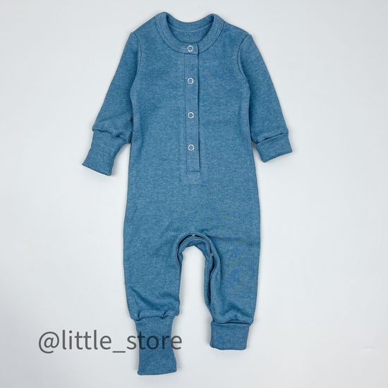 Комбинезон из кашкорсе "Simple" Синий камень