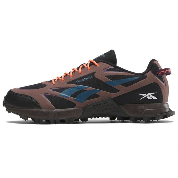 reebok Беговые кроссовки Низкие Черно-зеленые Унисекс