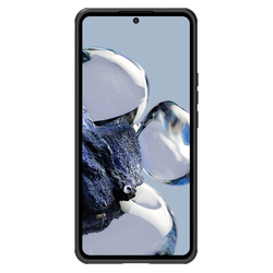 Усиленный двухкомпонентный чехол черного цвета от Nillkin для Xiaomi 12T Pro, серия Super Frosted Shield Pro