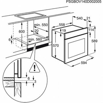 Духова шафа ELECTROLUX EZB 53430 AK (EZB53430AK)