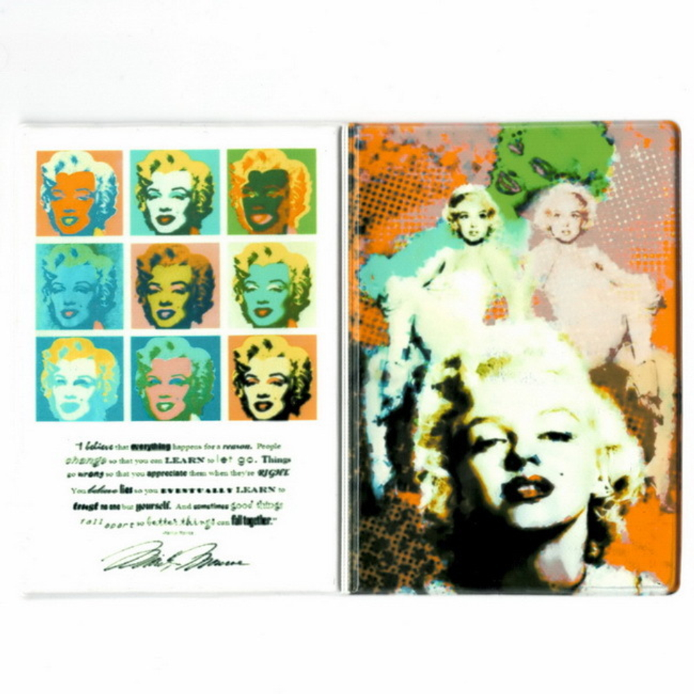 Обложка для паспорта Marilyn Monroe 9 фото