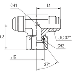 Соединение PNT JIC 3/4"