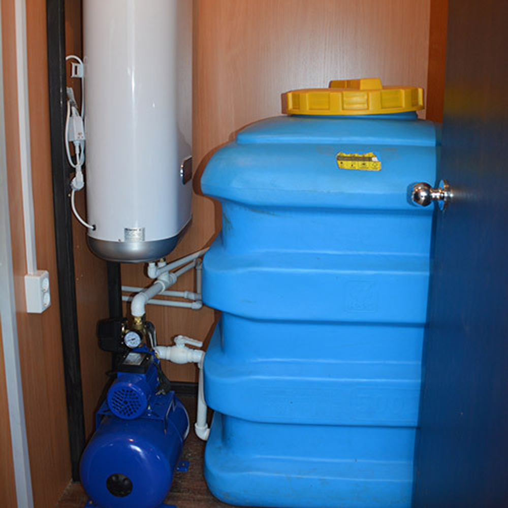 Емкость Пласт Инжиниринг прямоугольная 500 л. вертикальный (860x700x1260см;синий) - арт.560092