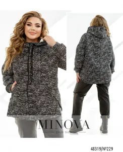 Худи 229-Черный Minova