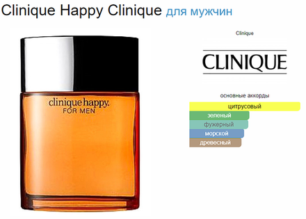 Clinique Happy For Men (duty free парфюмерия)