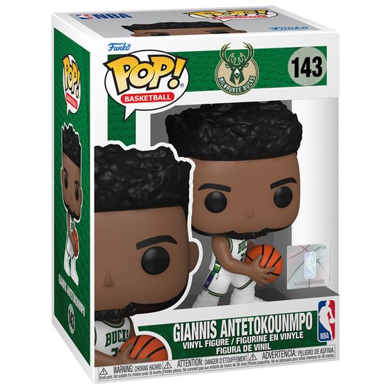 Фигурка Funko POP! NBA Bucks Giannis Antetokounmpo (CE'21) (143) 64005 / Фигурка Фанко ПОП! в виде игрока NBA, Яннис Адетокунбо
