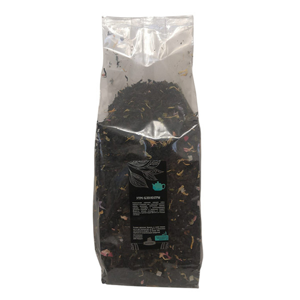 Чай ароматизированный черный + зелёный Утро Клеопатры Конунг 500г