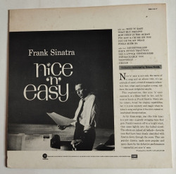 Винтажная виниловая пластинка LP Frank Sinatra Nice N Easy (USA 1975)