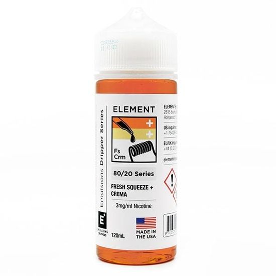 Жидкость Element (120 мл, 3 мг) Fresh Squeeze