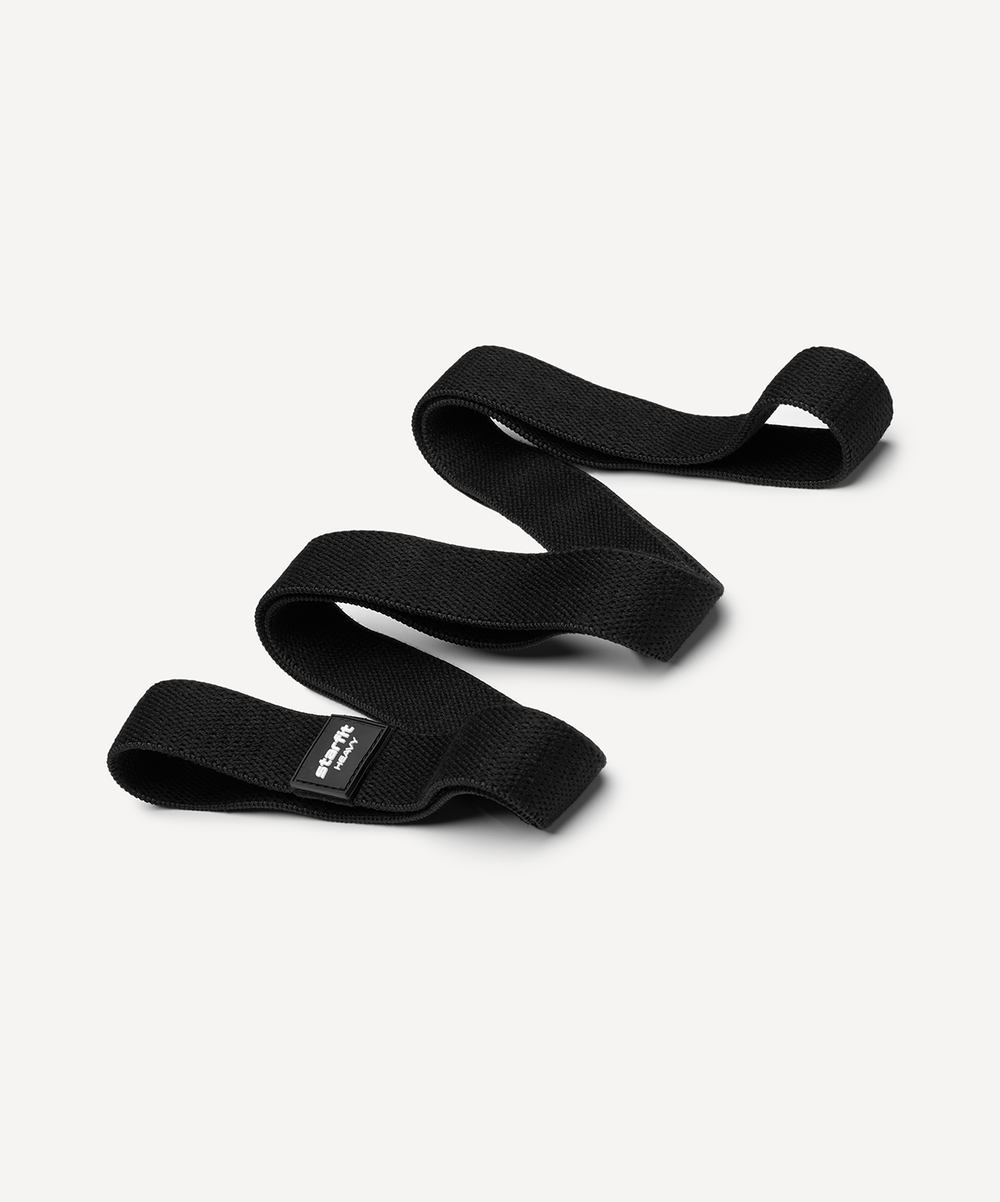 Эспандеры для кроссфита ES-205, высокая нагрузка, текстиль, черный