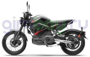 Электромотоцикл WHITE SIBERIA SUPER SOCO TC MAX (Черный-красный) фото