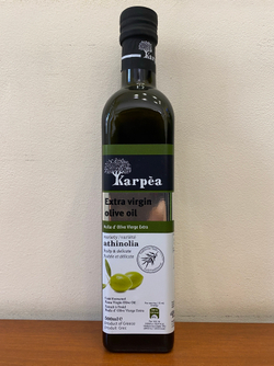Оливковое масло Karpea ATHINOLIA Extra Virgin 0.5 л, Греция