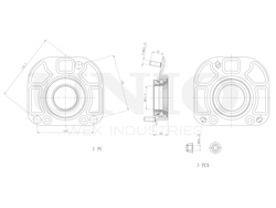 Опора амортизатора передняя UNIO RMP-13118