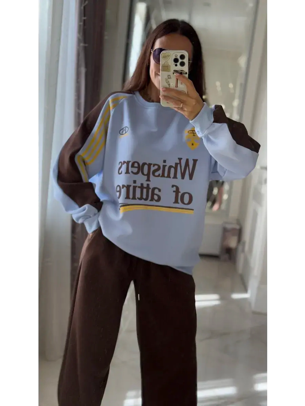 Костюм ATTIRE спортивная двойка свитшот с брюками