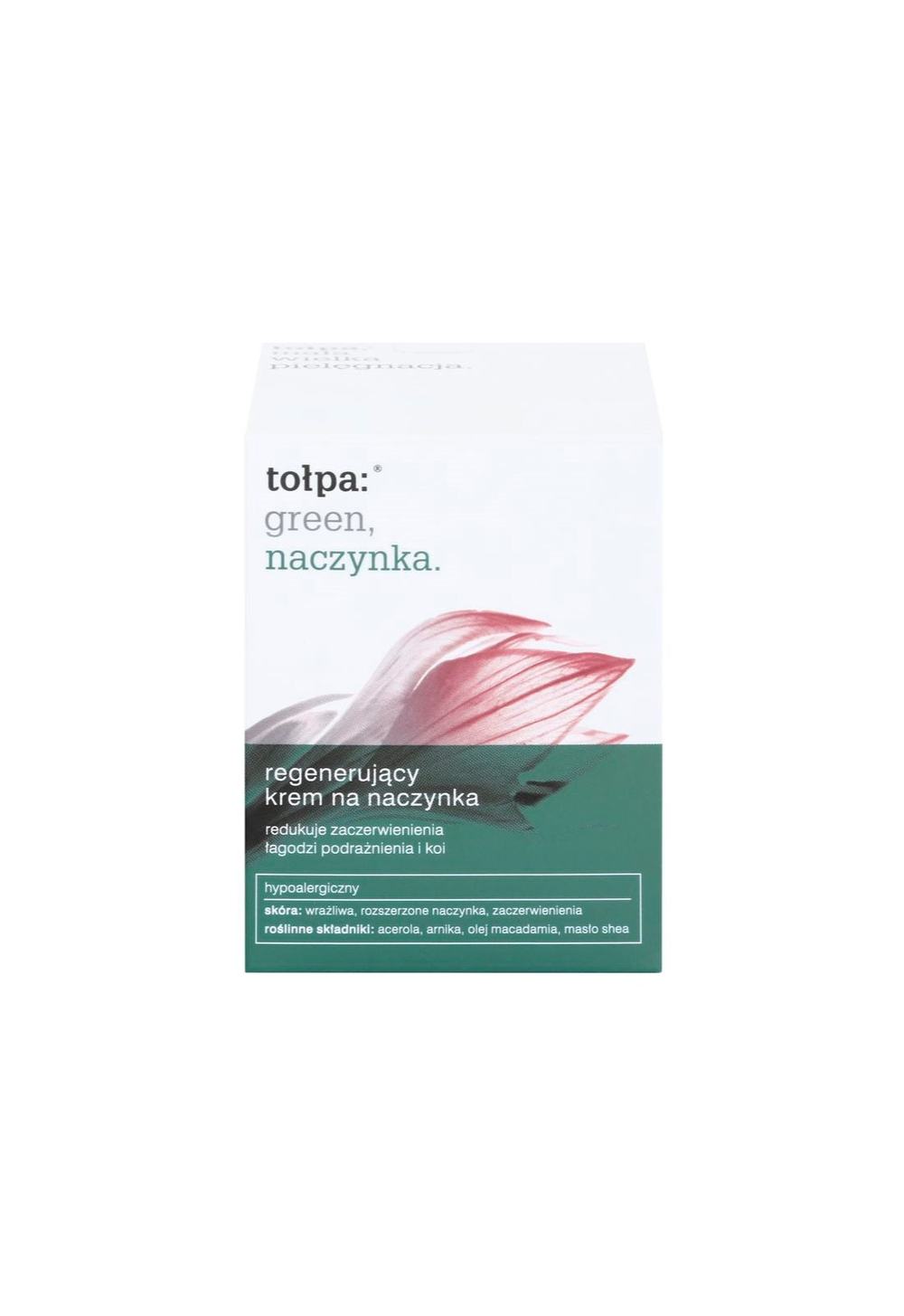 Tołpa Green Capillary - регенерирующий крем для расширенных и потрескавшихся капилляров /   50  ml  / GTIN 5900107009706