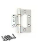 Петля накладная Avers 75*63*2.5-B2-CR БЕЗ ВРЕЗКИ (24/144)