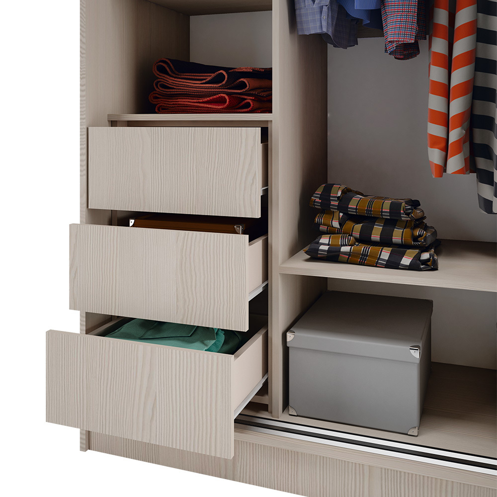 Тумба в шкаф-купе Тринити, Сандал светлый