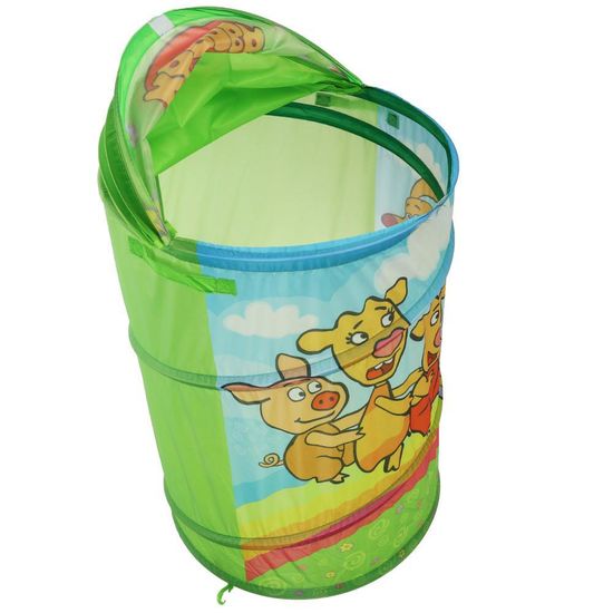 Корзина для игрушек Оранжевая корова 43*60см ИГРАЕМ ВМЕСТЕ