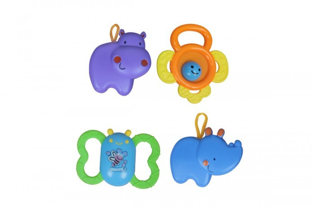 Развивающий коврик "Весёлые зверята" с проектором, муз. 4 колыб., 8 сказ., свет, игрушки