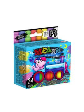 Мелки для рисования на асфальте , МАЛЕНЬКИЕ, 24 штуки