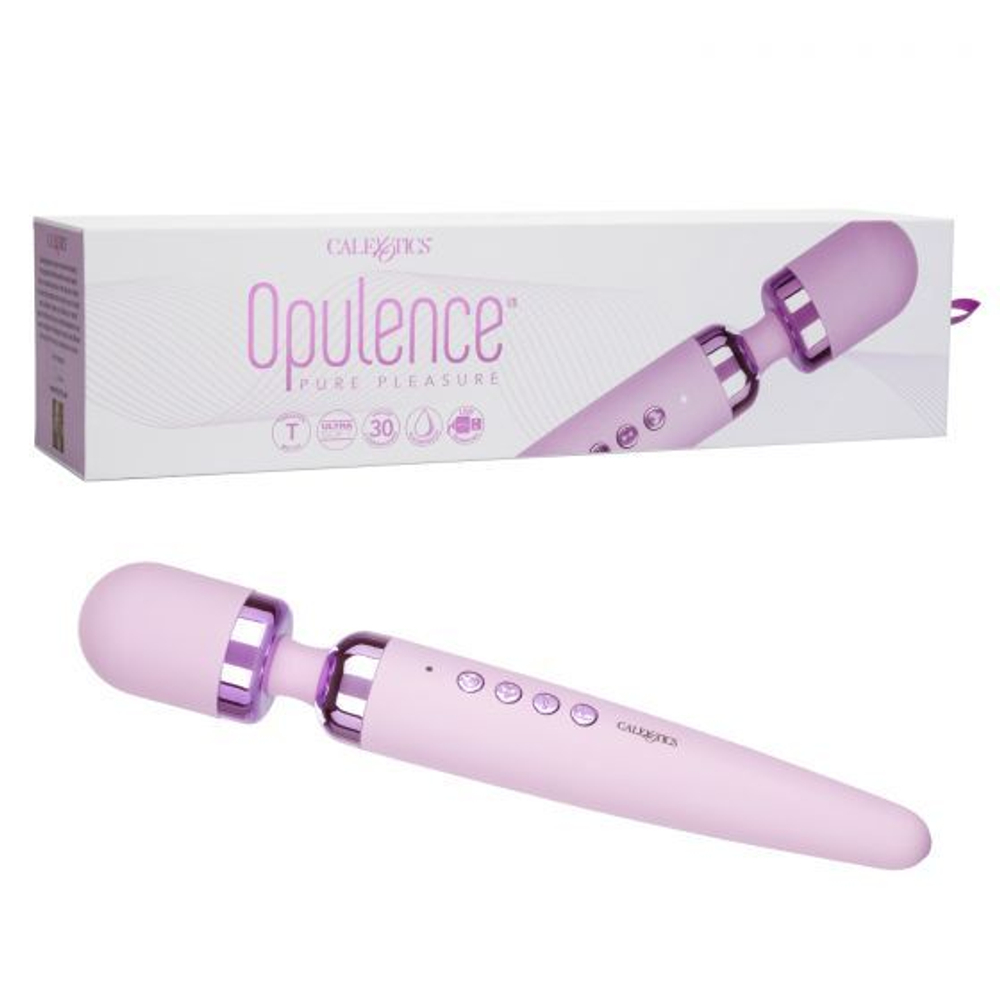 Сиреневый wand-вибратор Opulence - 27,2 см.