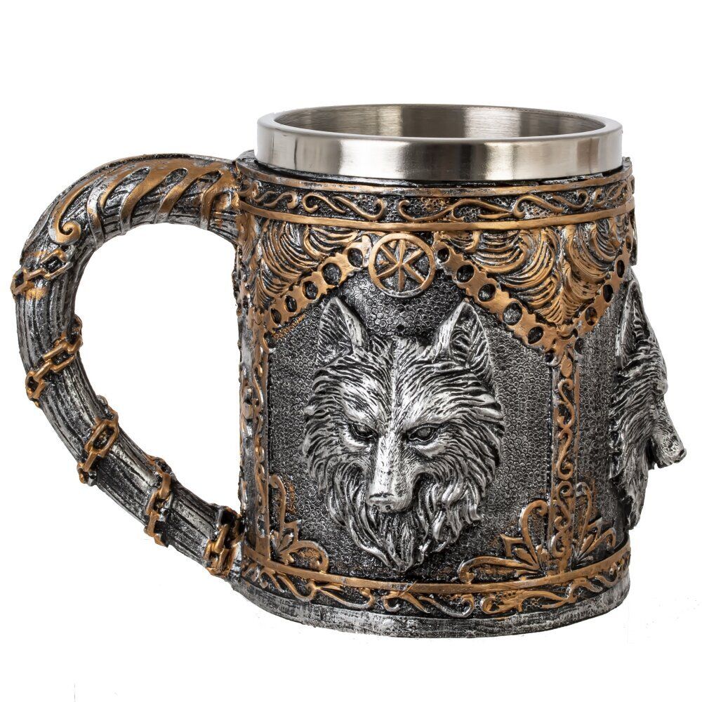 GAEM Кружка "Волк", 450 мл, L16 W12 H11,5 см