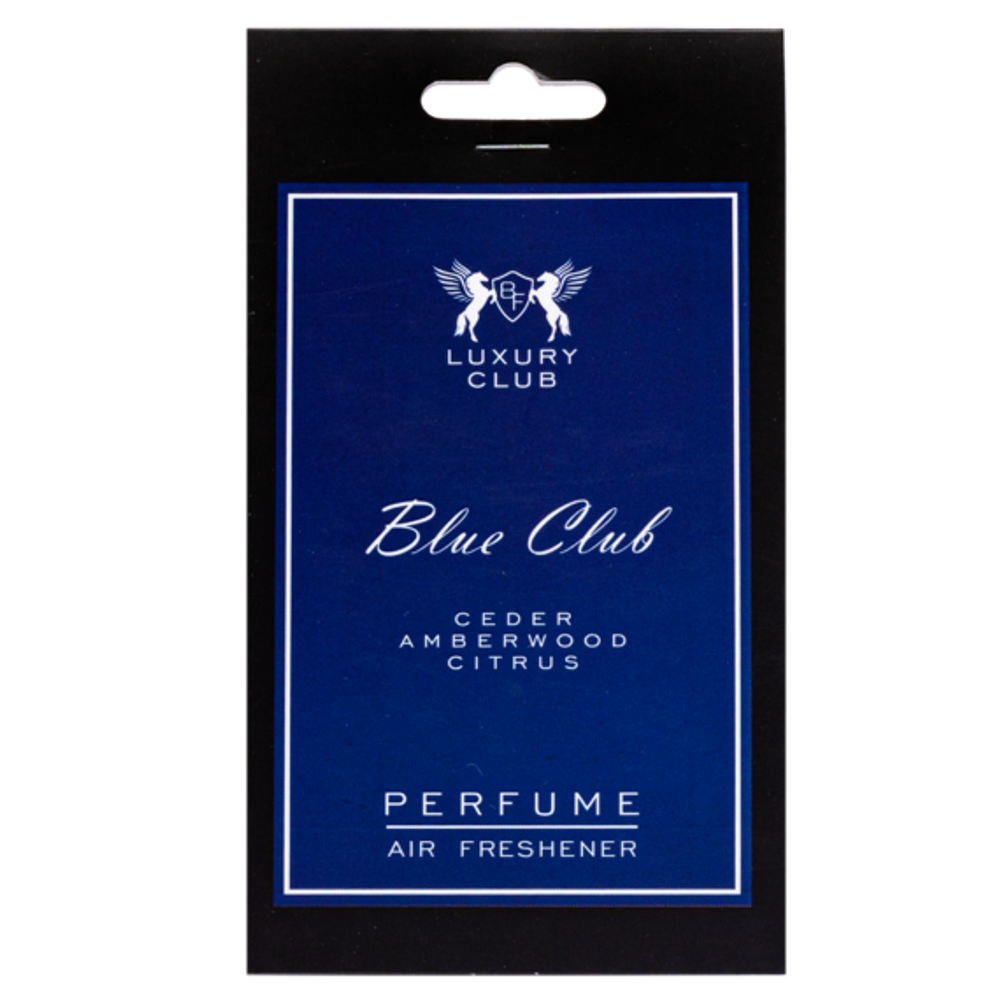BFC08 Ароматизатор подвесной Luxury Club Blue (по мотивам Bleu de Chanel)
