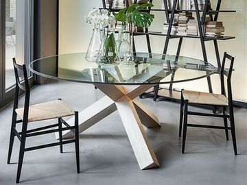дизайнерский стол  LOFTER CROSS ( by Steel Art )