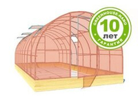 Поликарбонат GREENHOUSE-NANO 6 мм, 10 лет, прозрачный