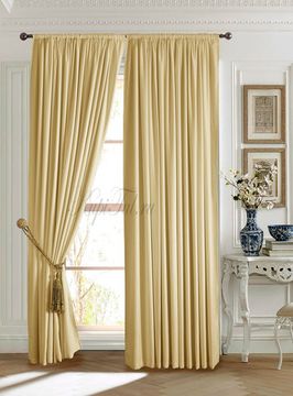 Длинные шторы. Mild (кремовый)